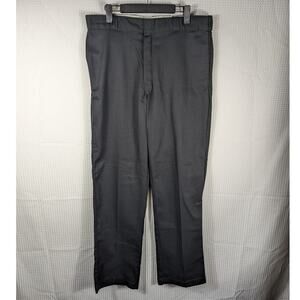 Dickies 874 Original Fit Pants 36x34 Mens Black Workwear Chino Straight Leg
